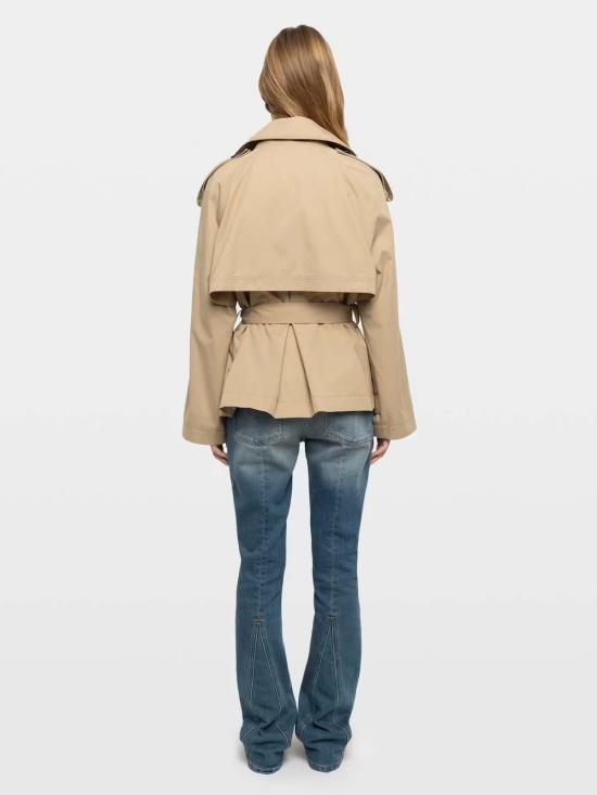  자딕앤볼테르 트렌치 코트 Zadig & Voltaire Kivana 재킷 라떼 - ZADIG & VOLTAIRE