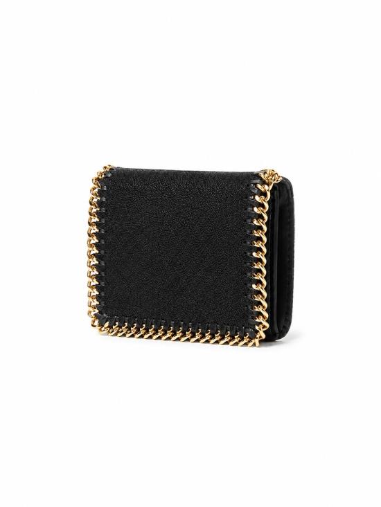 26FW 스텔라 맥카트니 지갑 7P0085W9355 1000 BLACK - STELLA MCCARTNEY