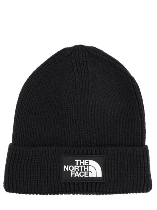 26FW 노스페이스 TNF 로고 박스 커프드 비니 NF0A8CHE JK31 BLACK - NORTH FACE