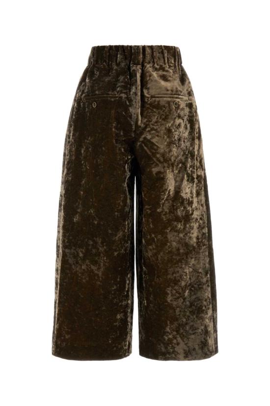 26FW 우마 왕 스트레이트 팬츠 UP3007 UW430 Brown - UMA WANG