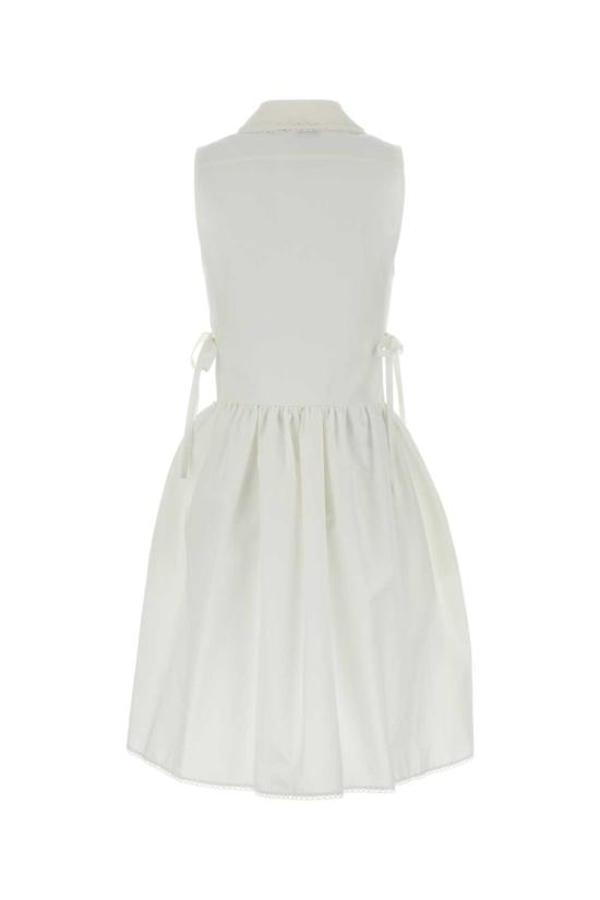 26FW 미우미우 원피스 MF6425SOOO163M F0009 White - MIU MIU