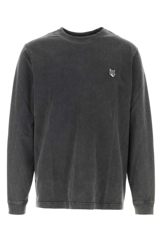 26FW 메종키츠네 긴팔 티셔츠 PM00119KJBIT7 0519 Grey