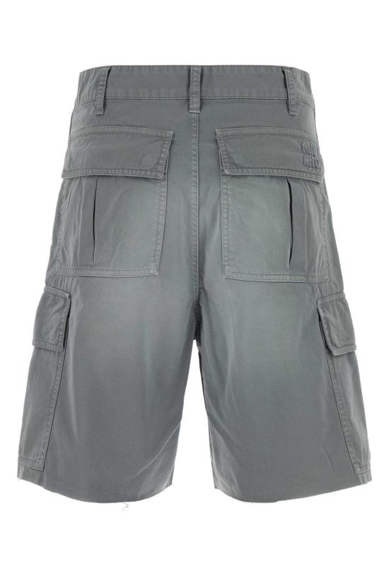 26FW 미우미우 스트레이트 팬츠 MP1991SOOO19R3 F0276 Grey - MIU MIU
