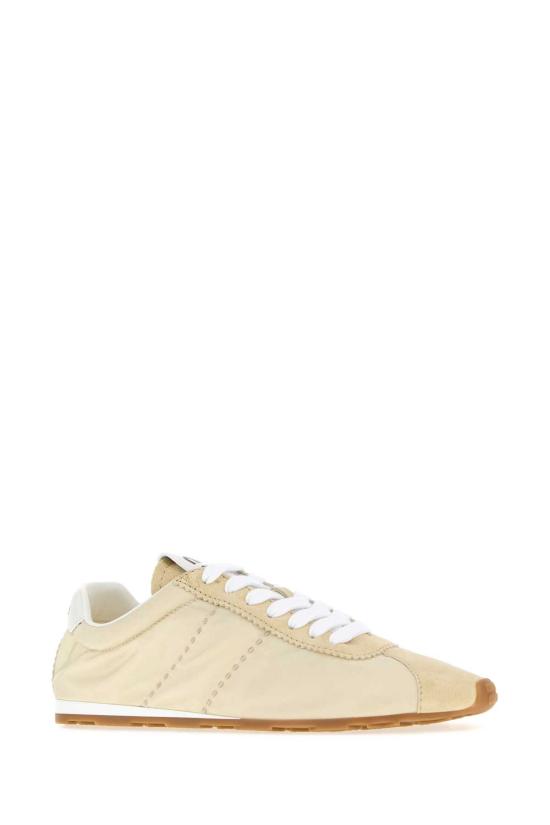 26FW 미우미우 플룸 블리치 스니커즈 5E114EFD005D7C F021M Yellow - MIU MIU