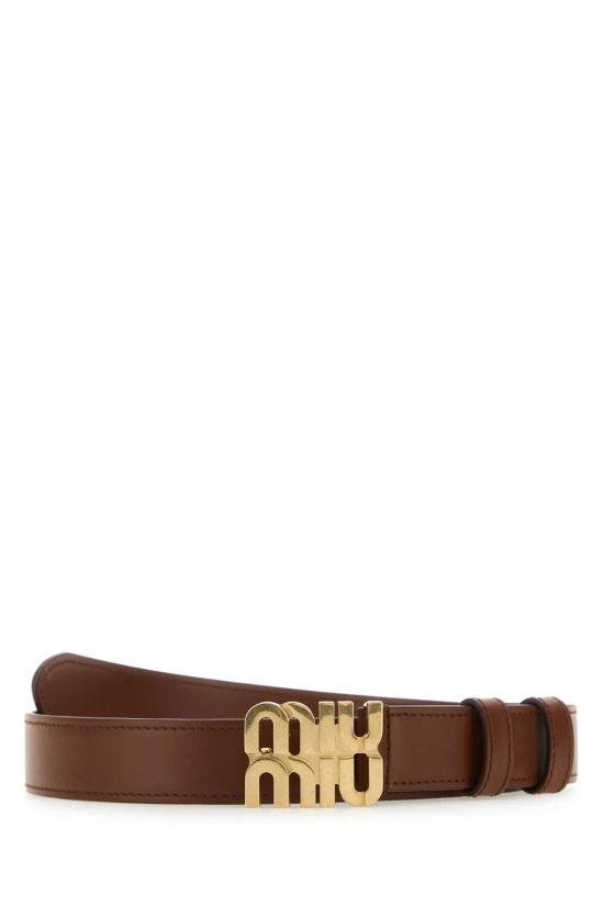 26FW 미우미우 벨트 5CC5652AIX F0005 Brown