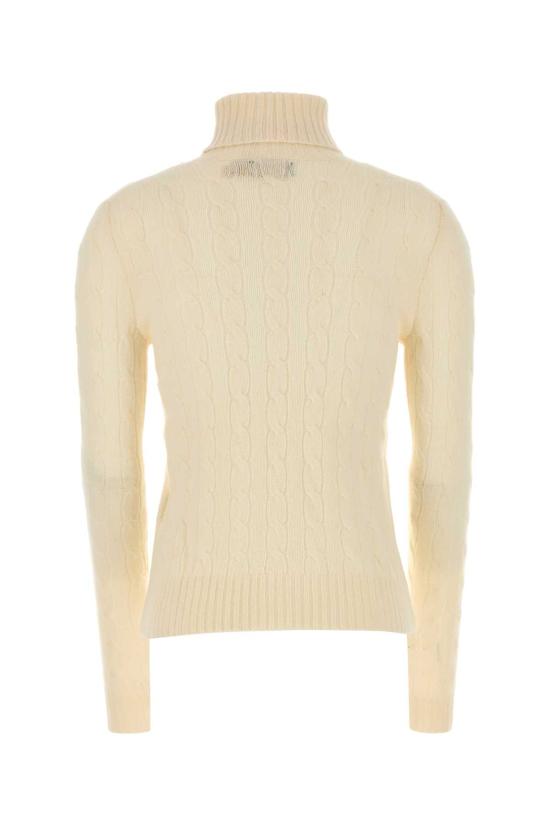 26FW 폴로 랄프로렌 울 캐시미어 케이블 니트 터틀넥 211888686 012 White - POLO RALPH LAUREN