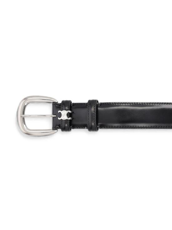 26FW 셀린느 벨트 B10CQ3A01 38SI BLACK - CELINE