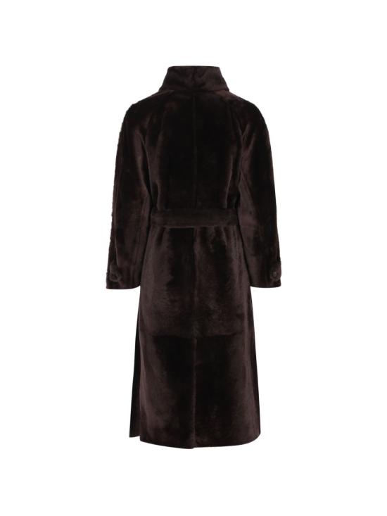 26FW 브루넬로 쿠치넬리 코트 MPMRA9794 C2390 BROWN - BRUNELLO CUCINELLI