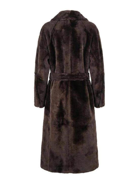 26FW 브루넬로 쿠치넬리 코트 MPMRA9794 C2390 BROWN - BRUNELLO CUCINELLI