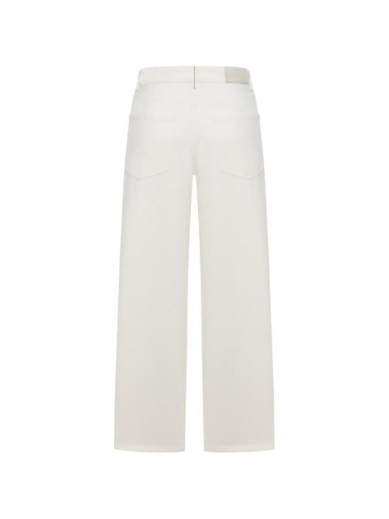 26FW 브루넬로 쿠치넬리 스트레이트 팬츠 M0H81P4075 C1101 WHITE - BRUNELLO CUCINELLI