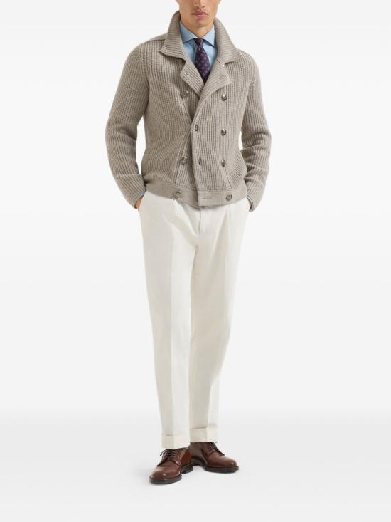 26FW 브루넬로 쿠치넬리 가디건 M22506206 C9756 GREY - BRUNELLO CUCINELLI