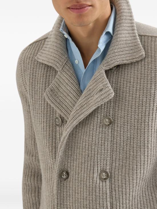 26FW 브루넬로 쿠치넬리 가디건 M22506206 C9756 GREY - BRUNELLO CUCINELLI