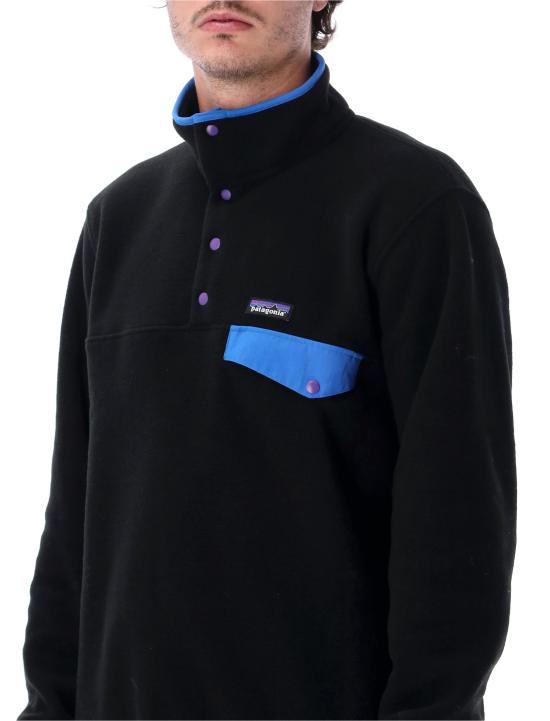 26FW 파타고니아 신칠라 스냅-T 플리스 풀오버 25551 BLKP BLACK W P BLUE DOM - PATAGONIA
