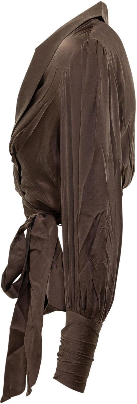 26FW 짐머만 긴팔 티셔츠 4913TF26RBCH BROWN - ZIMMERMANN