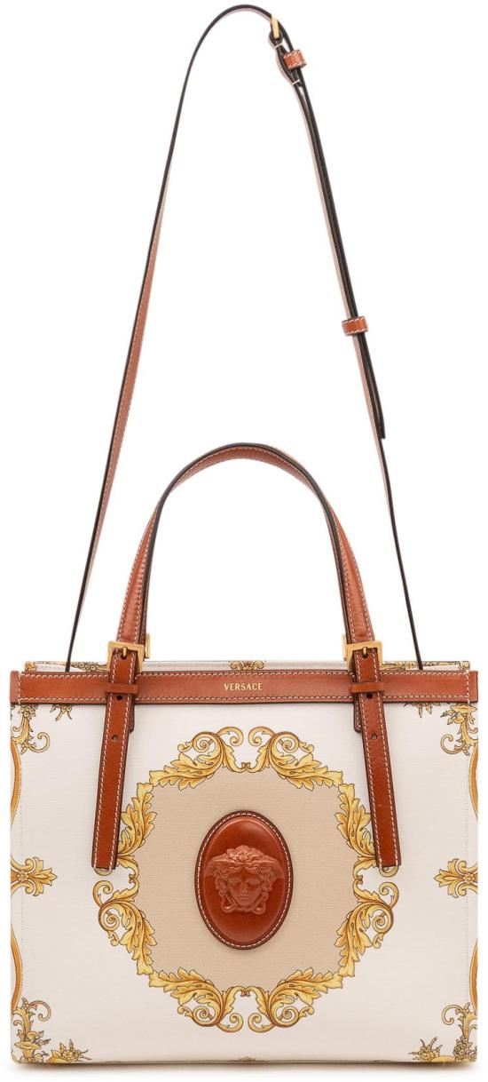 26FW 베르사체 토트백 10243221A193335NA6J WHITE - VERSACE