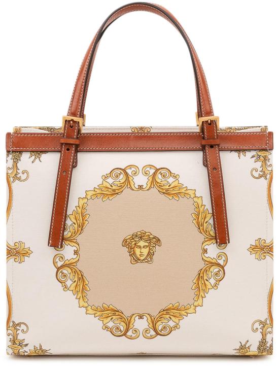 26FW 베르사체 토트백 10243221A193335NA6J WHITE - VERSACE