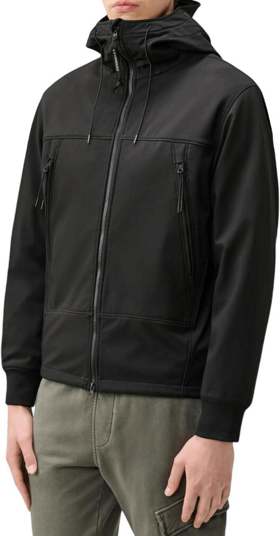 26FW 씨피 컴퍼니 코트 CPCOMPANYRFCMOW700A006097A999CPSHELLRGOGGLEJACKETSOFTSHELLJACKETSBLACK - C.P. COMPANY