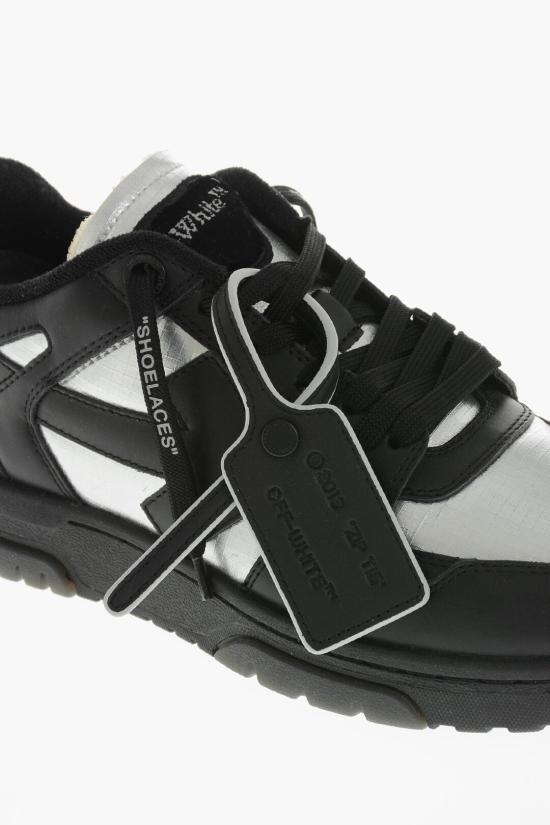  오프화이트 스니커즈 OMIA243F23LEA0021072 Nero Argento - OFF WHITE