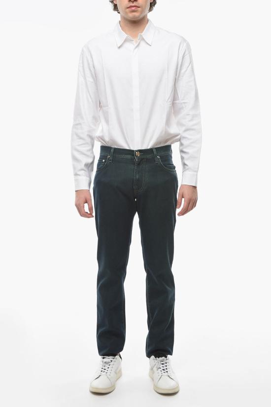  꼬르넬리아니 데님 팬츠 794JD2 7120145 050 Green - CORNELIANI