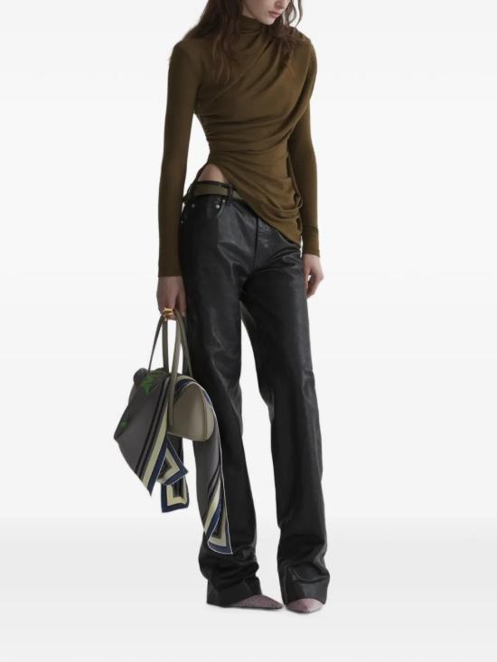 26FW 뮈글러 탑 26F1TO090510385043 Green - MUGLER