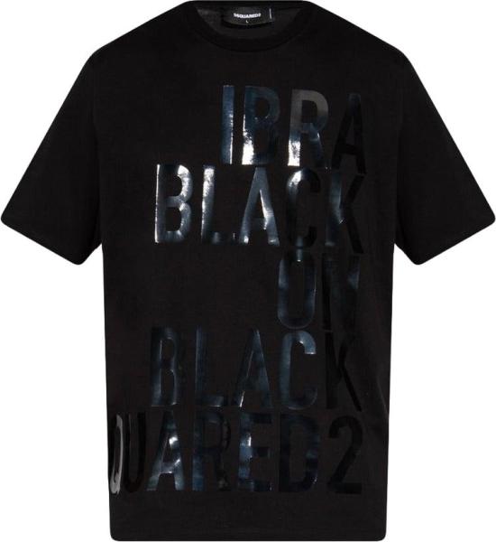 26FW 디스퀘어드2 탑 50098741674270 BLACK