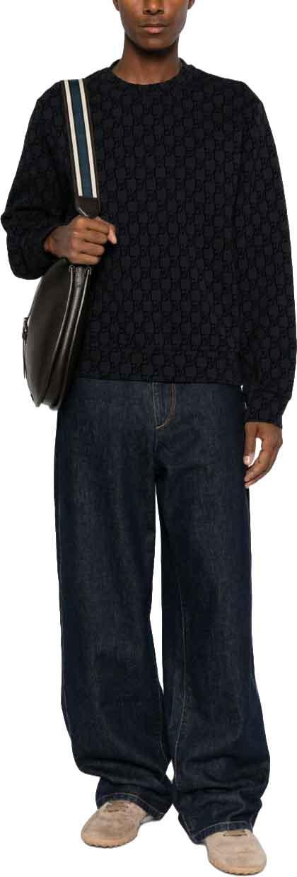 26FW 엠포리오 아르마니 스웨터 EM006874AF10013FB569 NAVY - EMPORIO ARMANI