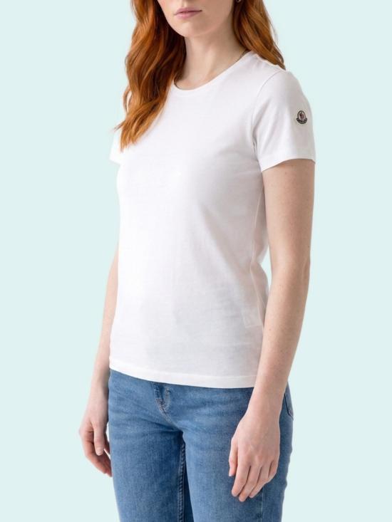 26FW 몽클레어 반팔 티셔츠 L10938C73200 WHITE - MONCLER