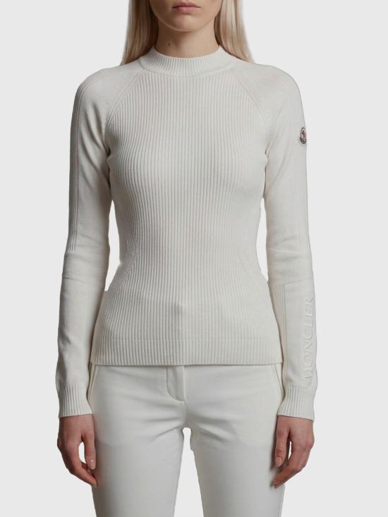 26FW 몽클레어 스웨터 L10989C00001 WHITE
