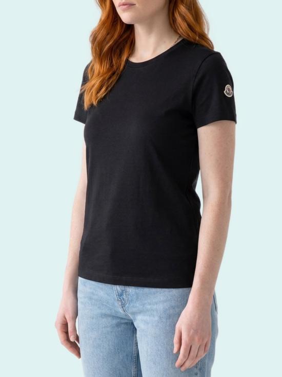 26FW 몽클레어 반팔 티셔츠 L10938C73200 BLACK - MONCLER
