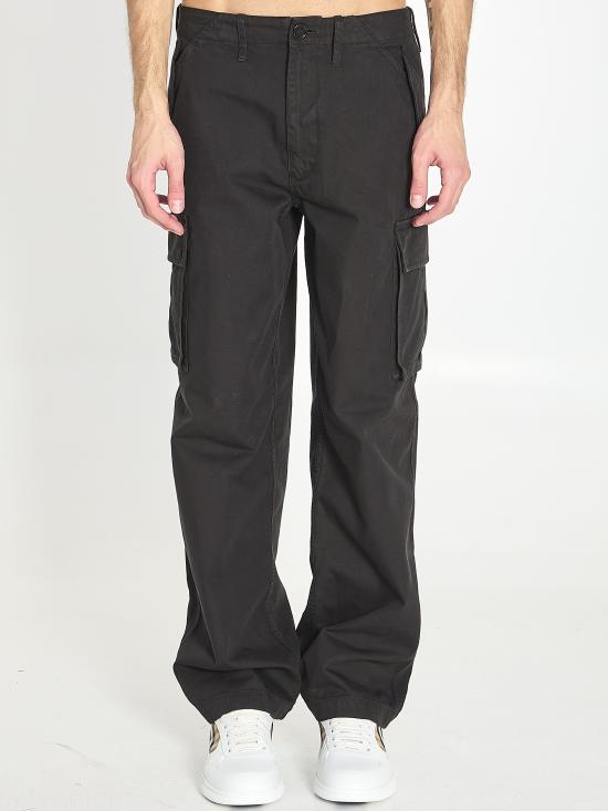 26FW 버버리 코튼 카고 팬츠 8119204 BLACK