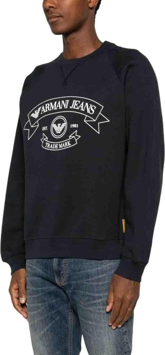26FW 엠포리오 아르마니 스웨터 EM007527AF30255UB109 NAVY - EMPORIO ARMANI
