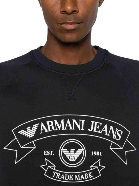26FW 엠포리오 아르마니 스웨터 EM007527AF30255UB109 NAVY - EMPORIO ARMANI