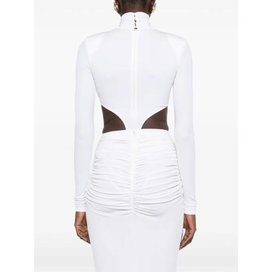 26FW 엘리자베타프랜치 탑 BO05567E2 360 WHITE - ELISABETTA FRANCHI