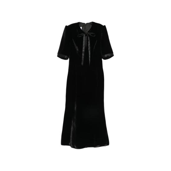 26FW 데 산티스 롱 원피스 AB189 NERO BLACK