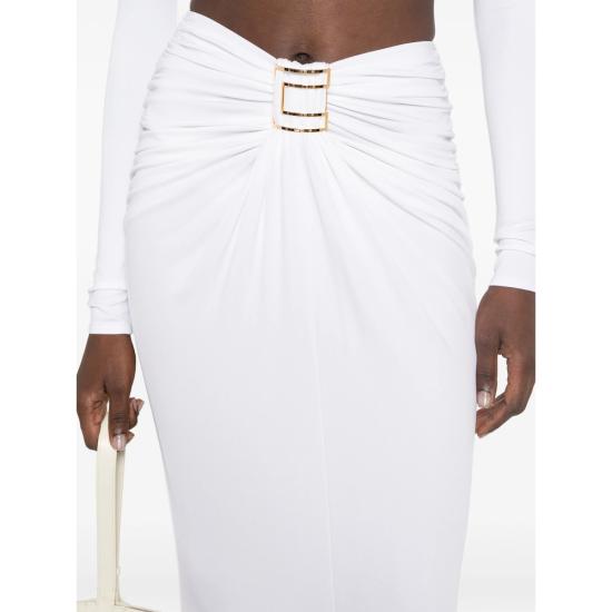 26FW 엘리자베타프랜치 롱 원피스 GO25167E2 360 WHITE - ELISABETTA FRANCHI