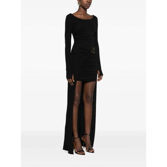 26FW 엘리자베타프랜치 숏 원피스 ABR3567E2 110 BLACK - ELISABETTA FRANCHI