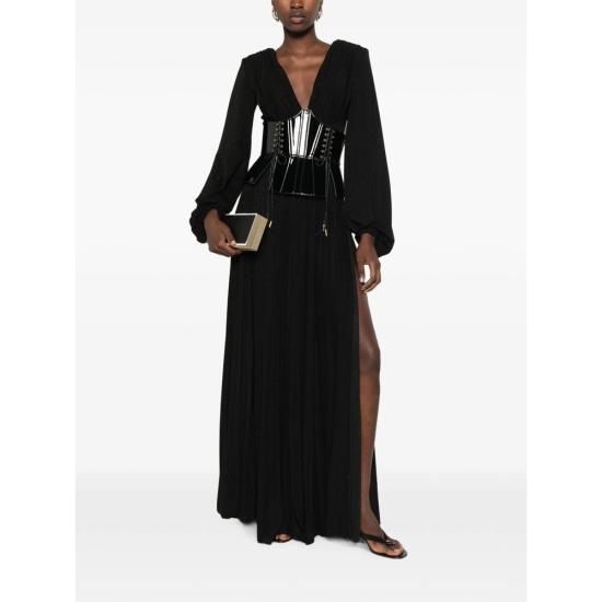 26FW 엘리자베타프랜치 롱 원피스 ABR1566E2 110 BLACK - ELISABETTA FRANCHI
