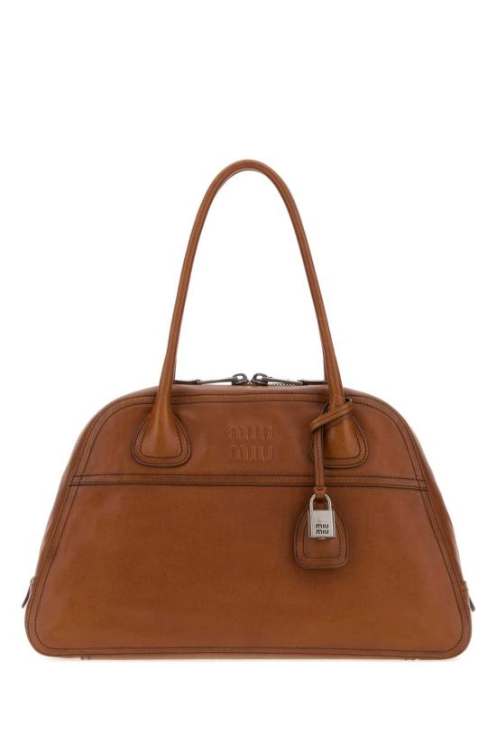 26FW 미우미우 토트백 5BB1962IER F0046 Camel