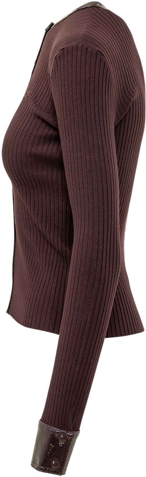 26FW 쿠레쥬 니트웨어 326MGI056FI00014010 MAROON - COURREGES