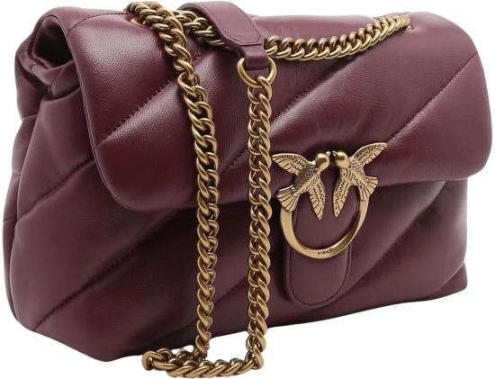 26FW 핑코 숄더백 107616A0F2WW5Q MAROON - PINKO
