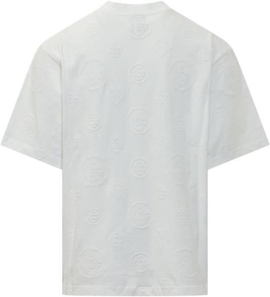 26FW 카사블랑카 탑 MAW26JTS04402 WHITE - CASABLANCA