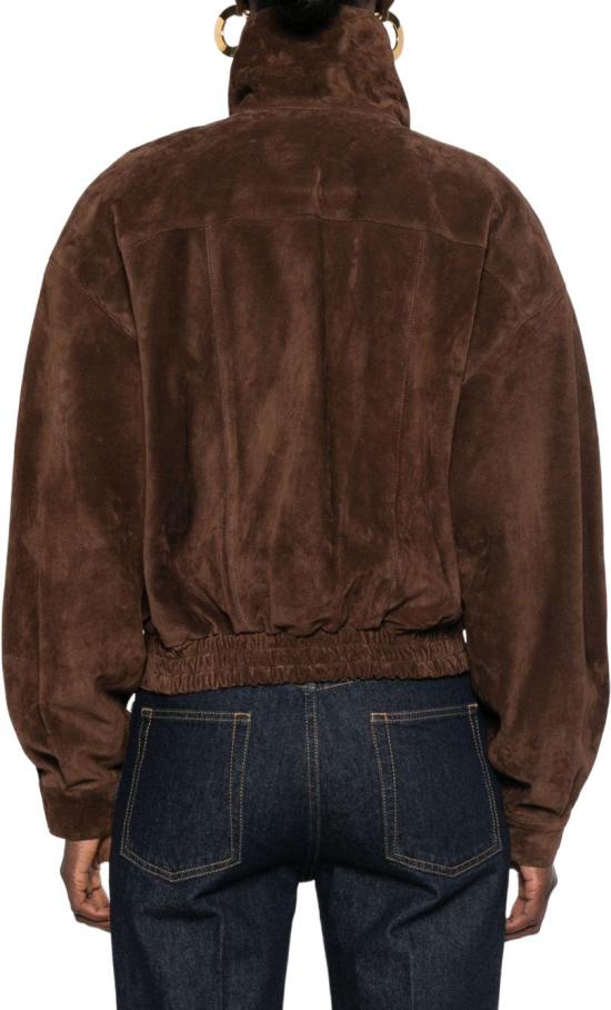 26FW 생로랑 봄버 자켓 785562YC2AY2372 BROWN - SAINT LAURENT