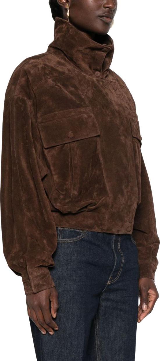 26FW 생로랑 봄버 자켓 785562YC2AY2372 BROWN - SAINT LAURENT