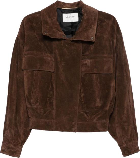 26FW 생로랑 봄버 자켓 785562YC2AY2372 BROWN