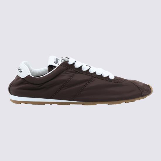 26FW 미우미우 플룸 블리치 스니커즈 5E114EFD005 D7CF0038 BRUCIATO - MIU MIU