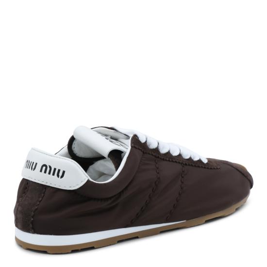 26FW 미우미우 플룸 블리치 스니커즈 5E114EFD005 D7CF0038 BRUCIATO - MIU MIU