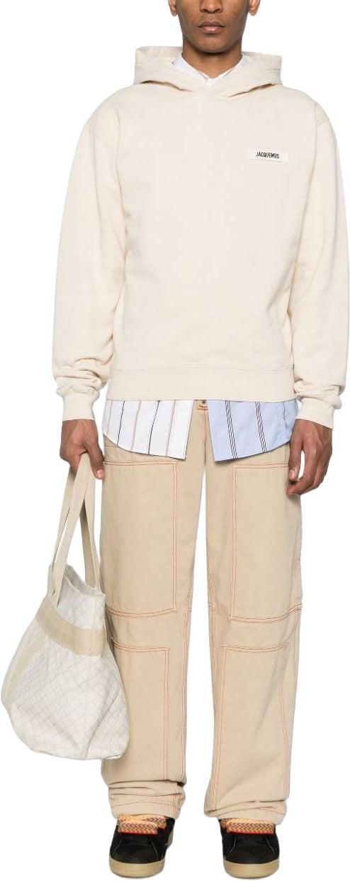 26FW 자크뮈스 후드 티셔츠 9953265713438 BEIGE - JACQUEMUS
