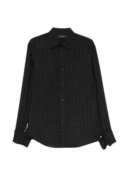 26FW 구찌 긴팔 셔츠 865801 ZAU2C1000 BLACK