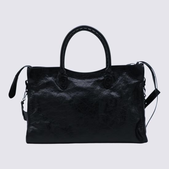26FW 발렌시아가 르 시티 백 라지 865765 2ACME1000 BLACK - BALENCIAGA