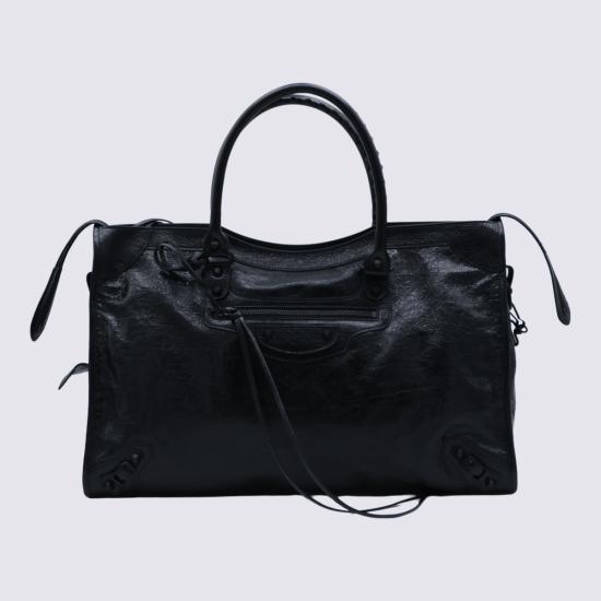 26FW 발렌시아가 르 시티 백 라지 865765 2ACME1000 BLACK - BALENCIAGA